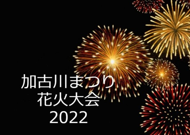 加古川まつり花火大会22の開催日はいつ 打上場所や時間は わくわく情報 Com